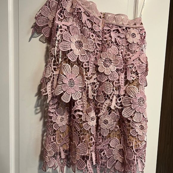 Self-Portrait Lace Mini Dress - Picture 3 of 5